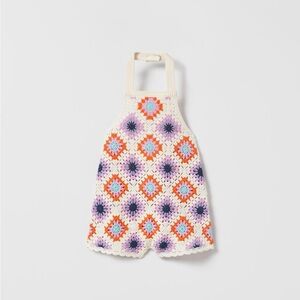 Zara Colorful Crochet romper